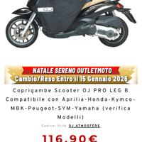 coprigambe scooter