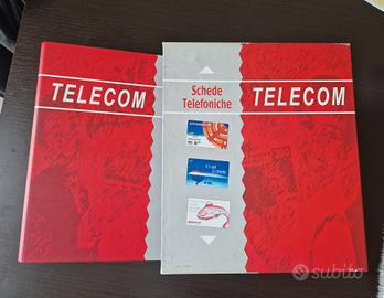Raccoglitore per schede telefoniche da collezione.