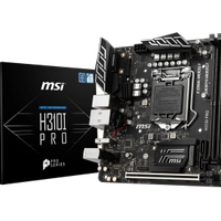 MSI H310i PRO + Intel i5-7400 + HyperX FURY DDR4