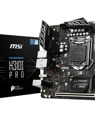 MSI H310i PRO + Intel i5-7400 + HyperX FURY DDR4