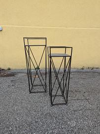 porta vasi ferro battuto 