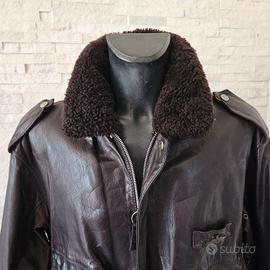 Giubbotto in pelle stile aeronautica militare!