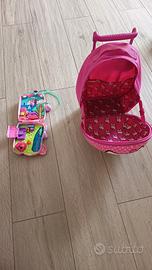trolley Hello Kitty e Polly Poket
