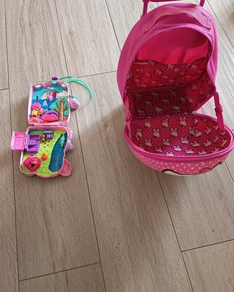 trolley Hello Kitty e Polly Poket