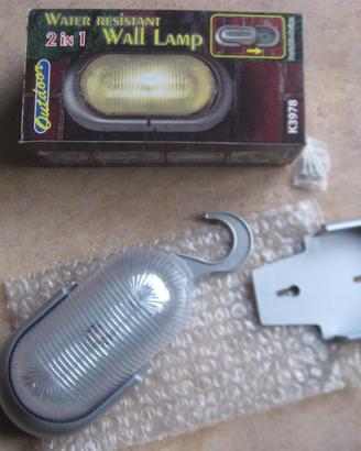 Lampada a batteria portatile estraibile