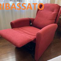 POLTRONA ALZAPERSONA con ruote per ANZIANI
