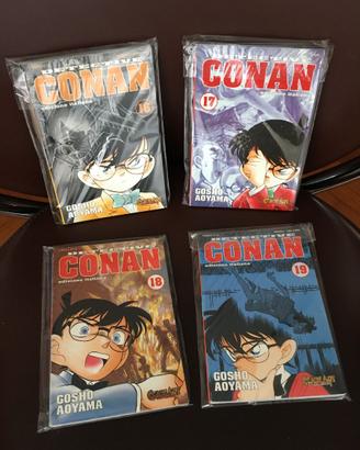 Manga Detective Conan Fumetto nr. 16-17-18-19