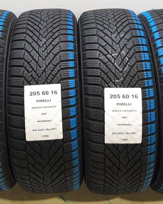 4 GOMME 205 60 16 PIRELLI A1705