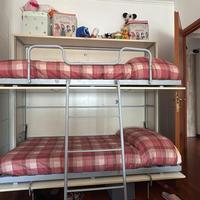 LETTO A CASTELLO A SCOMPARSA