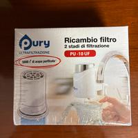 Filtro rubinetto Pury