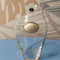 Vaso in cristallo di Boemia