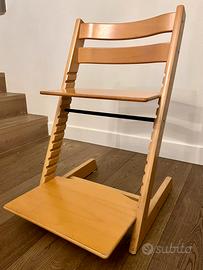 Sedia Stokke Tripp Trapp in faggio