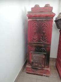 Stufa a legna in terracotta Becchi