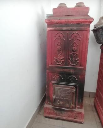 Stufa a legna in terracotta Becchi