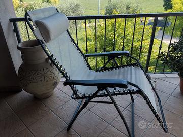 Poltroncina reclinabile Movida Fiam nuova.