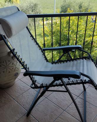 Poltroncina reclinabile Movida Fiam nuova.