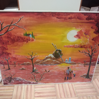 Quadro opera di Walter Bianconi 1° premio del 1968