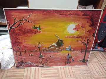 Quadro opera di Walter Bianconi 1° premio del 1968