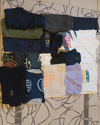 Pacco di vestiti ragazzo anni 11/12 