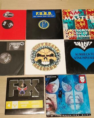 Dischi Vinile DJ Hardcore Gabber anni 90