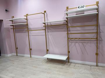 Stender negozio a muro componibile