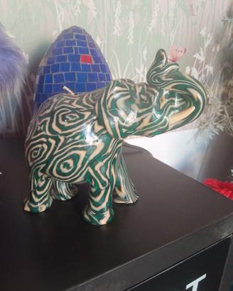 swazi candle elefante candela porta fortuna 