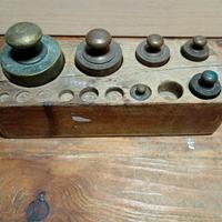 pesi in ottone 