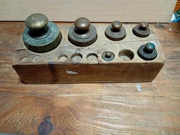 pesi in ottone 