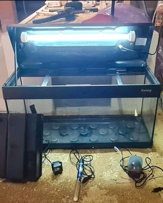 Acquario Mondolife 80 completo 93 litri accessori