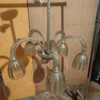 lampadario Murano a bolle anni 30