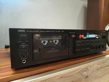 piastra a cassette Yamaha KX800 tre testine