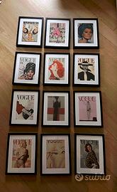 Vogue - Copertine vintage con cornice.