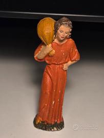 statuina presepe vintage  Nardi in pasta