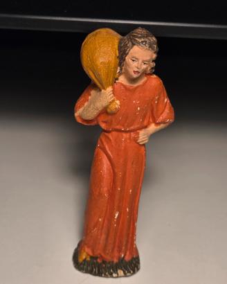 statuina presepe vintage  Nardi in pasta