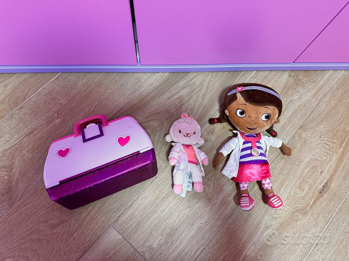 Peluche Disney Bambola Dottoressa Peluche Parlante Doc Mcstuffins