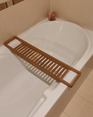 Vassoio portaoggetti vasca da bagno 