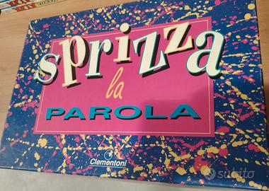 gioco da tavolo Sprizza la parola 