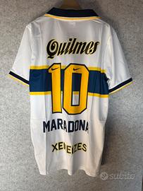 Maglia vintage Maradona Boca Juniors bianca