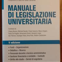 Manuale di legislazione universitaria