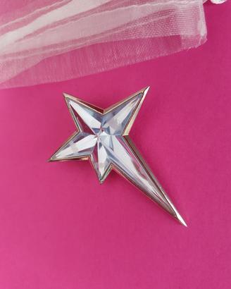 Spilla Pendente Vintage Thierry Mugler Blue Star