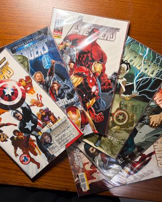 Avengers 1-6 + Card Black Widow – Lotto fumetti