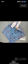  foulard donna tessuto naturale pura e falconeri 