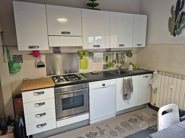 cucina componibile moderna_bianco lucido