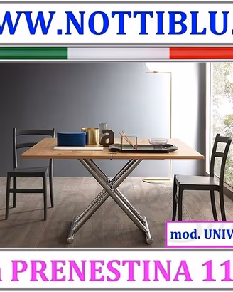 Tavolino Trasformabile Raddoppiabile A15 NOTTI BLU