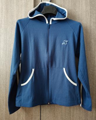 felpa donna con cappuccio 