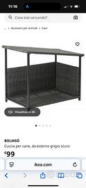 Cucce Ikea grigio antracite