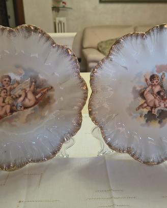 2 piatti britannia  Porcelain Karlsbad