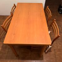 Tavolo da cucina +4 sedie + 2 sgabelli