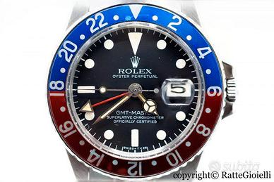 ROLEX GMT-MASTER PEPSI VINTAGE 1675: