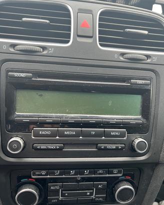 Radio vw golf 6 2010